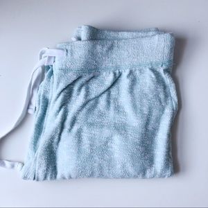 Light teal sleep pants